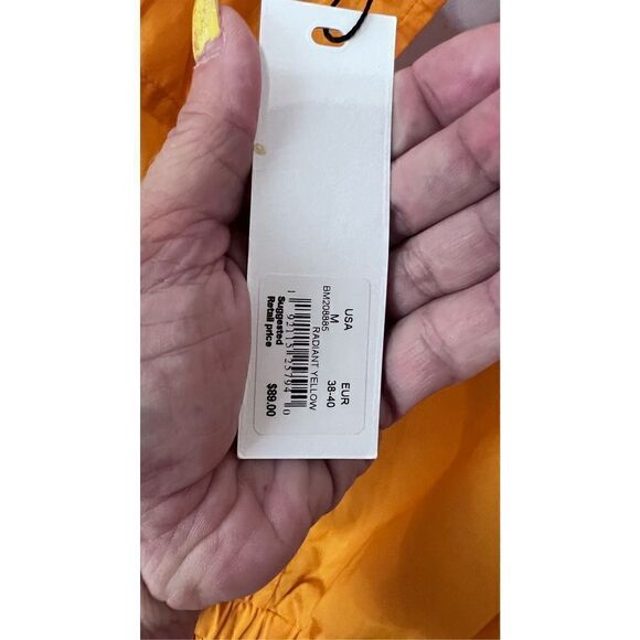 Bb Dakota Steve Madden Summer Sunset Ruffle Dress Yellow Size Medium NWT P1-17 - Picture 7 of 10